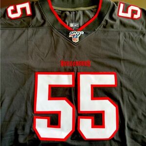 XXL Nike Tampa Bay Buccaneers Pewter Derrick Brooks Jersey